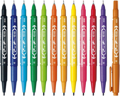 ZEBRA MCF-8C Marker (8 Colors)