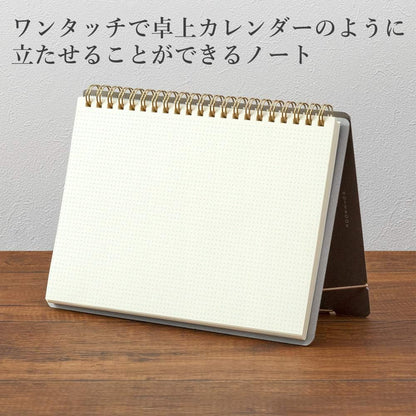 DESIGNPHIL Midori 13808006 Notebook, A5 Plus Stand, Cross Ruled