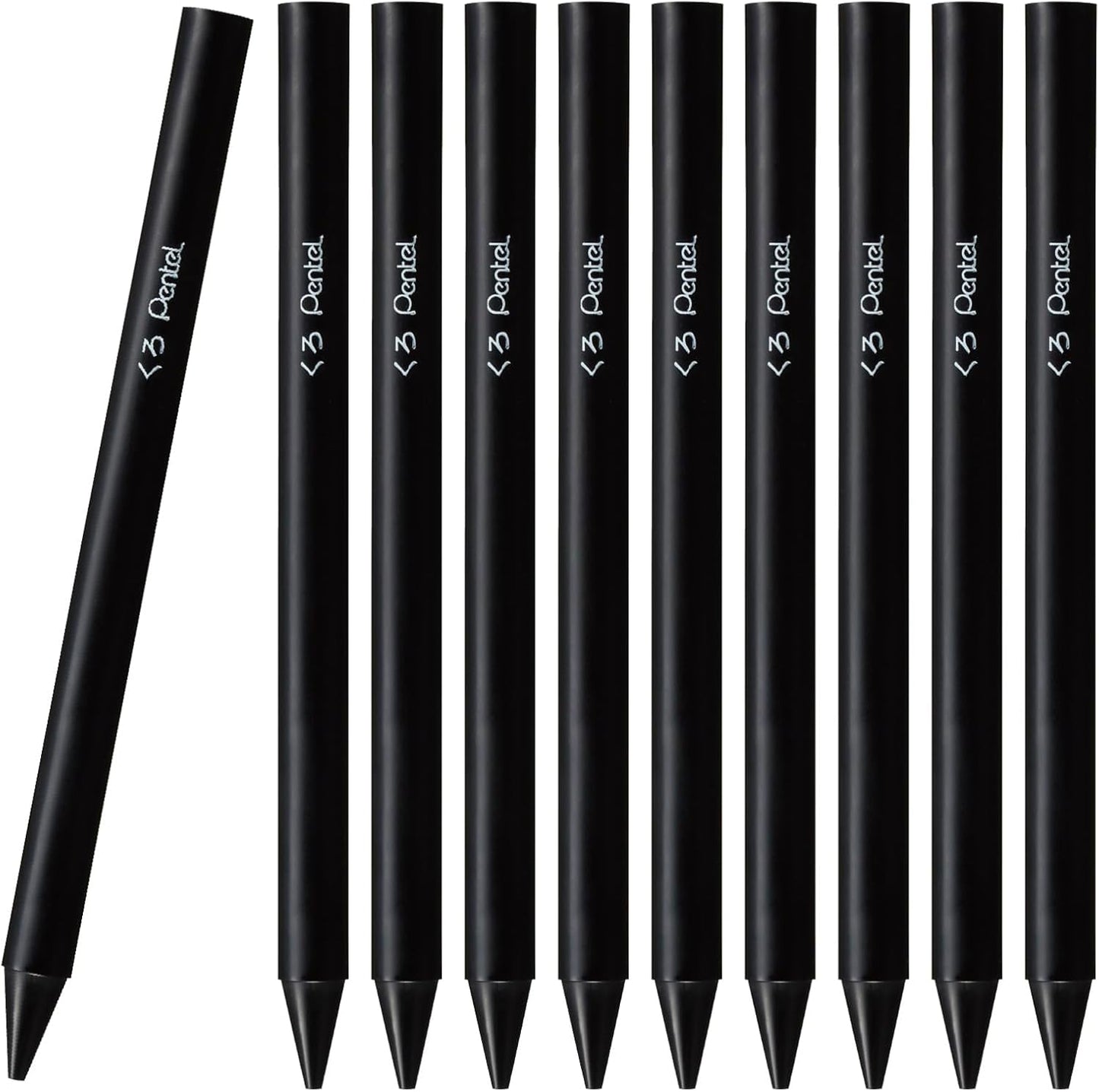 Pentel Pastic elementary school color pencils black [10 pieces] GC-T28R (japan import)