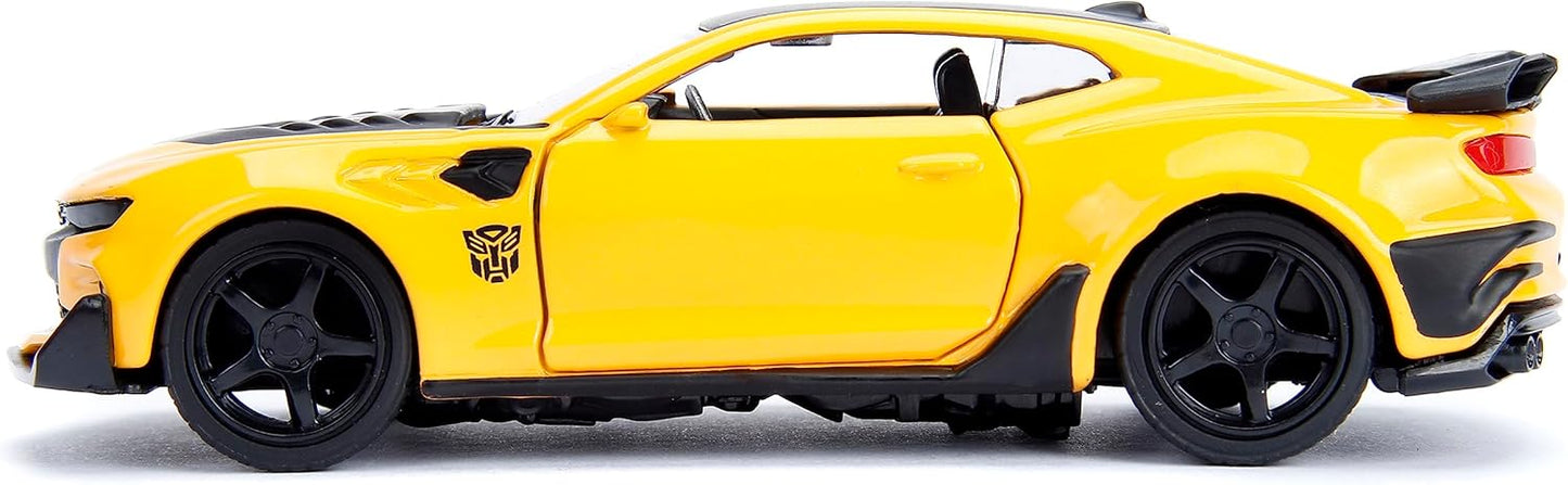 JADA 1:32 Metals Transformers - Bumblebee 2016 Chevrolet Camaro Diecast Model Car