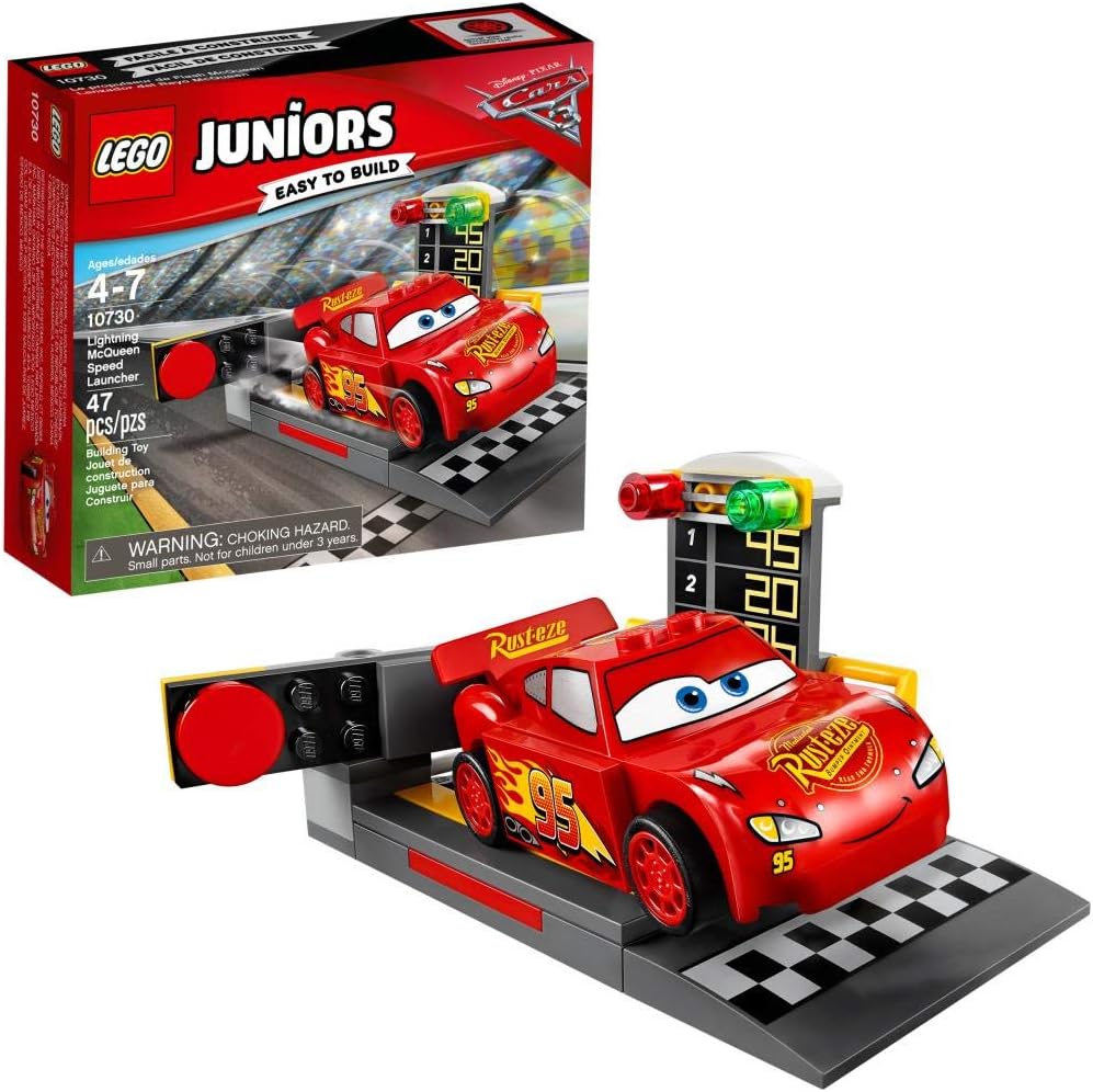 LEGO Juniors Lightning McQueen Speed Launcher Cars 3 10730