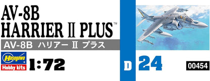 Hasegawa 1/72 AV-8B Harrier II Plus