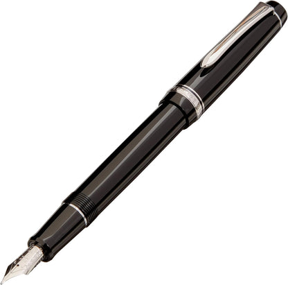 PILOT Fountain Pen Custom Heritage 91, SM-Nib, Black Body (FKVH-1MR-BSM), main image