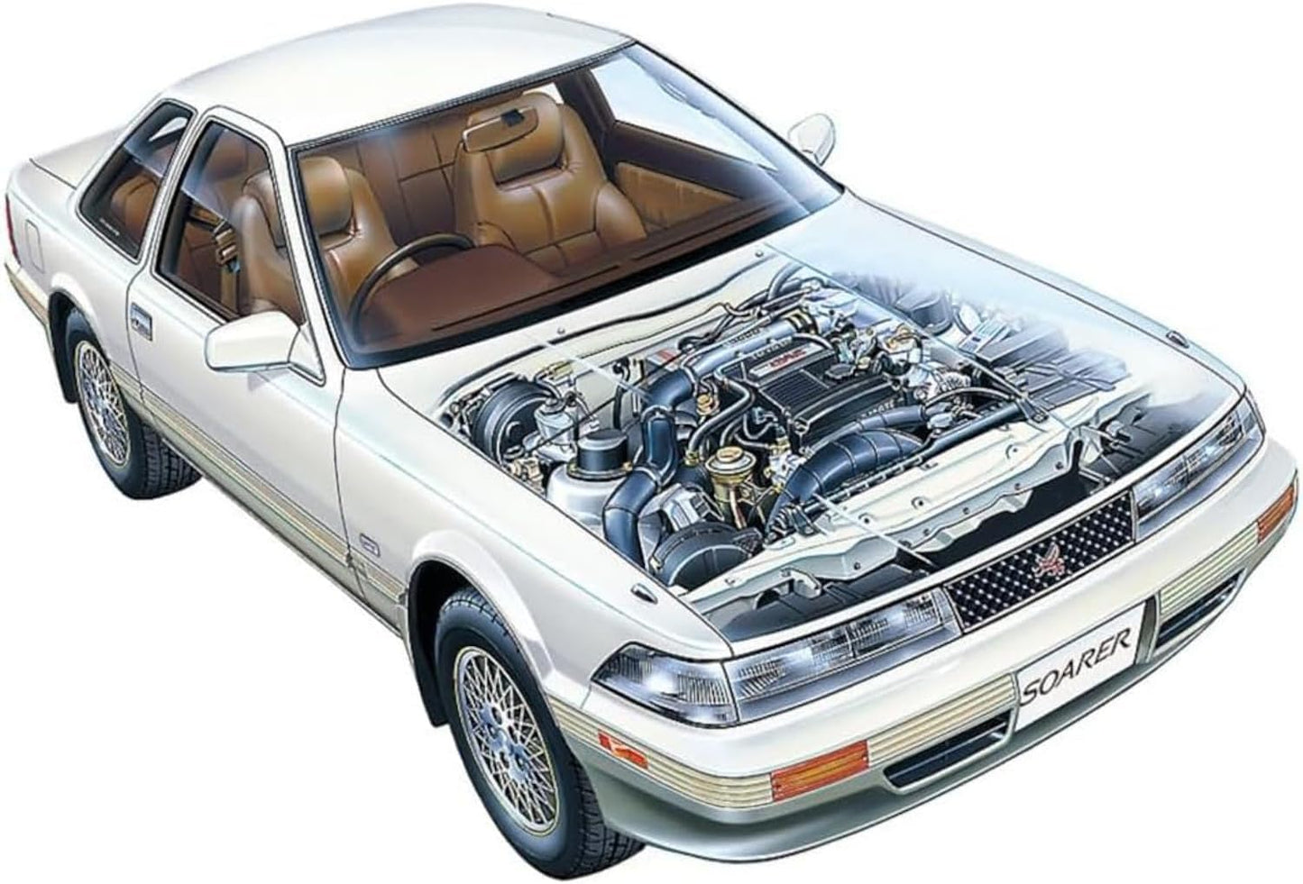 Tamiya 24064 1/24 Toyota Soarer 3.0 GT