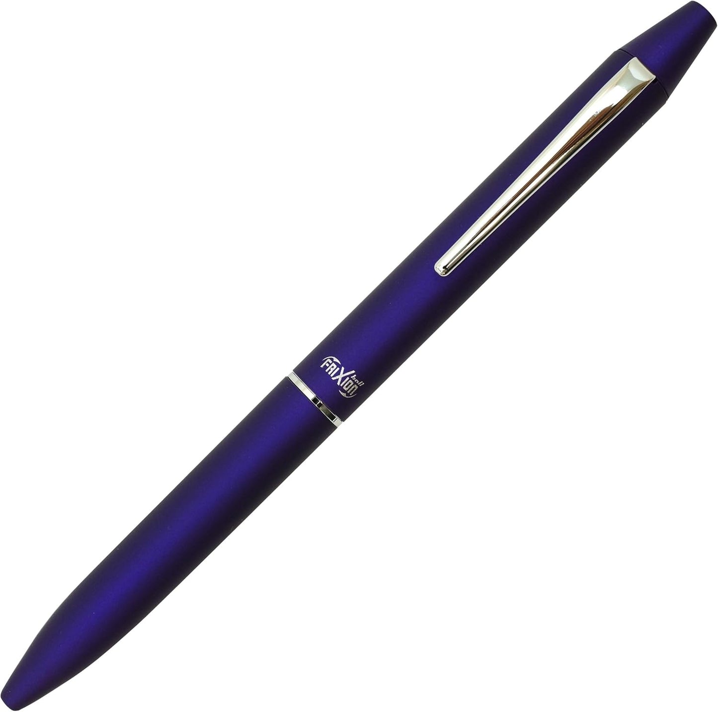 PILOT Frixion Ballpoint Pen, Firxion Biz 2, Black & Red Ink, Dark Blue (LFBT-3SUF-DL)