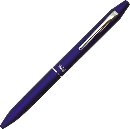 PILOT Frixion Ballpoint Pen, Firxion Biz 2, Black & Red Ink, Dark Blue (LFBT-3SUF-DL)