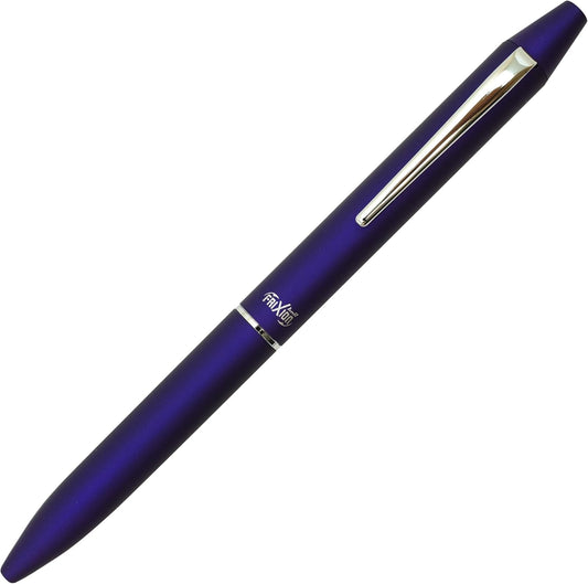 PILOT Frixion Ballpoint Pen, Firxion Biz 2, Black & Red Ink, Dark Blue (LFBT-3SUF-DL)