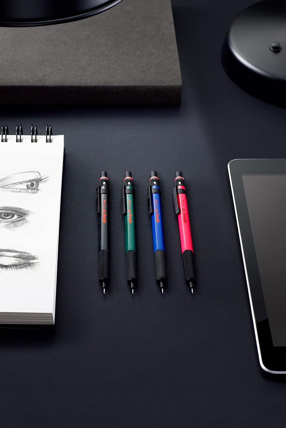 Rotring 500 Mechanical Pencil, Green Barrel, 0.5mm