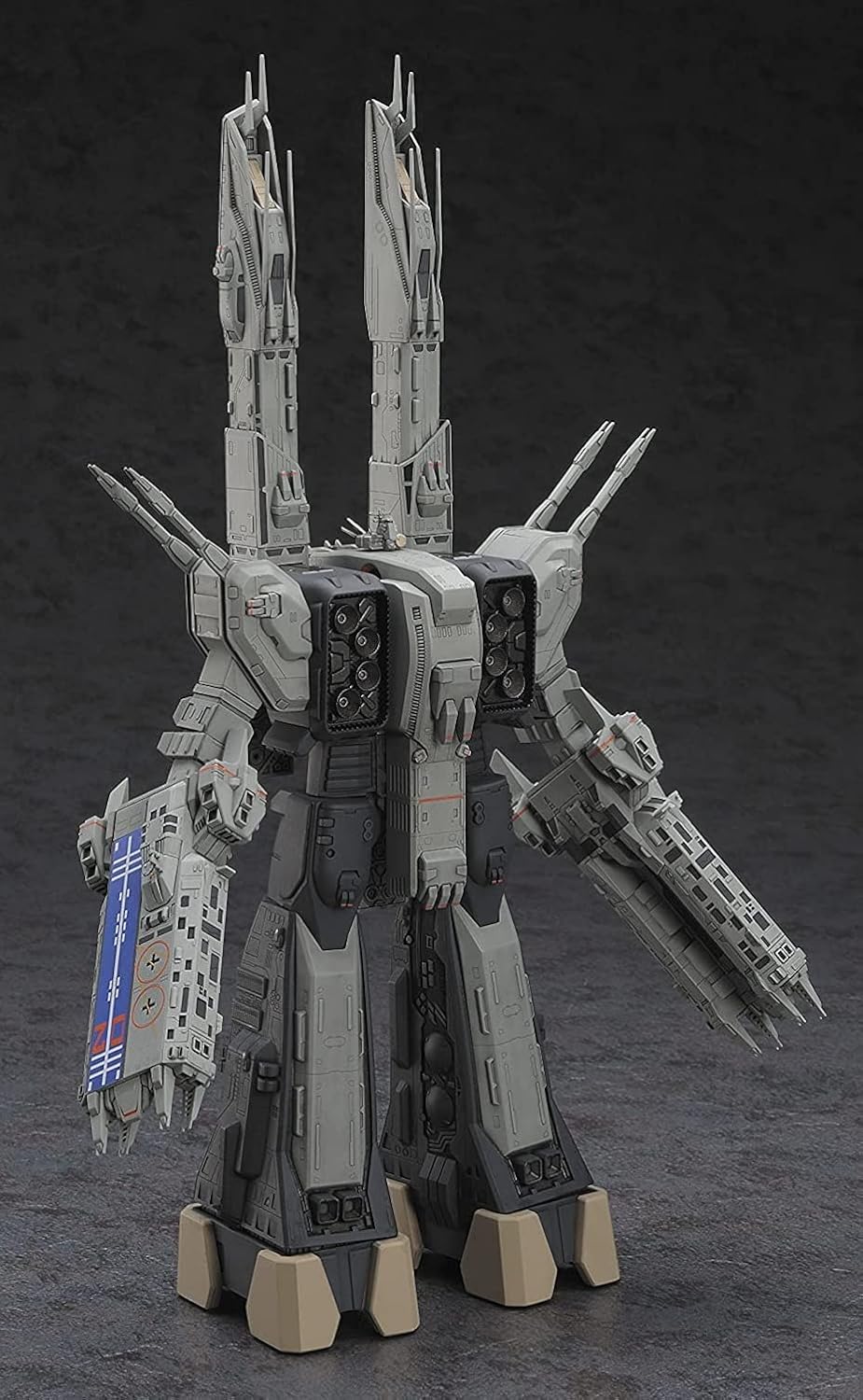 Hasegawa 1/4000 SDF-1 Macross Ship The Forced Attack Type Theater Edition Plastic Model.