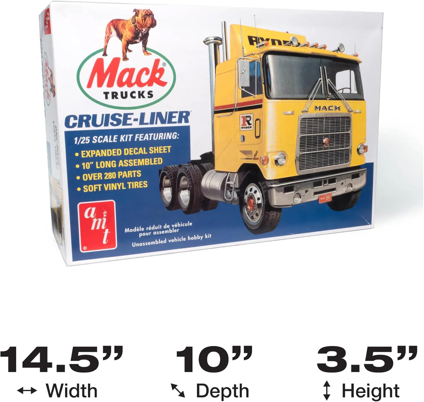 AMT - Mack Cruise-Liner Semi Tractor, 1:25 (AMT1062)