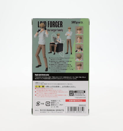 TAMASHII NATIONS - Spy x Family - Loid Forger - Father of The Forger Family, Bandai Spirits S.H.Figuarts Action Figure