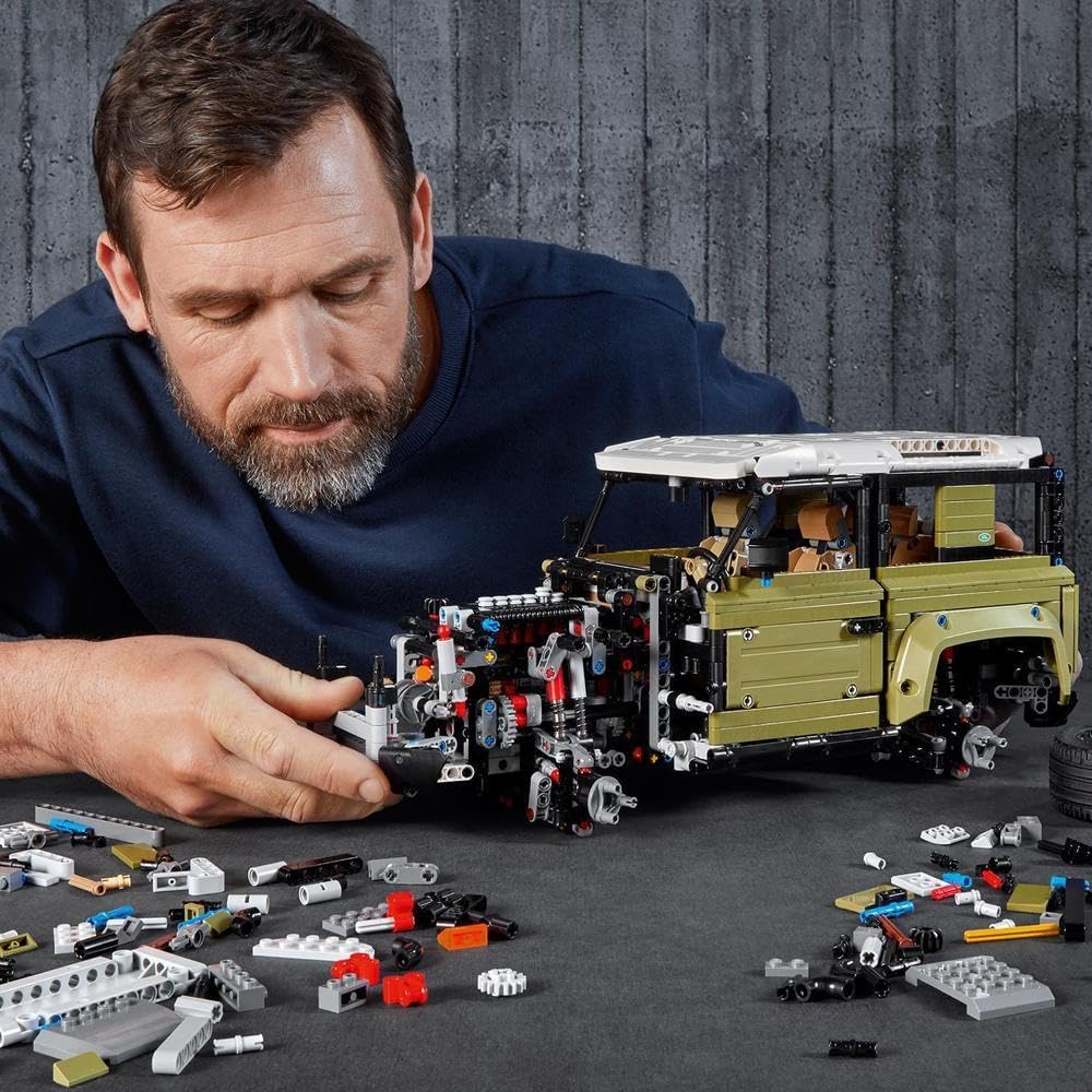 LEGO Technic Land Rover Defender Collector's Model Car 42110 Off Road 4x4 Car,Exclusive Collectible Model, Advanced Building Set