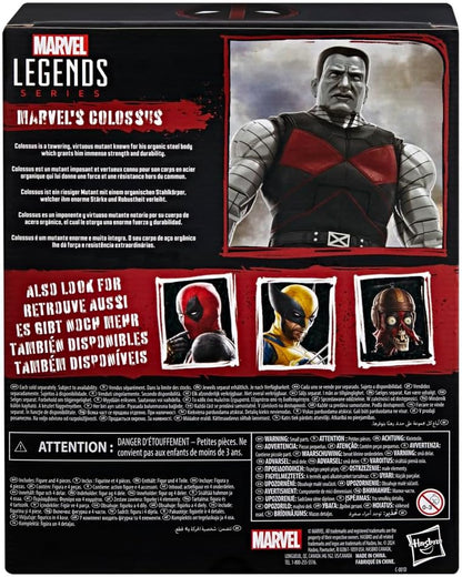 Marvel Legends Series Colossus, Deadpool Legacy Collection Deluxe Collectible 6 Inch Action Figure