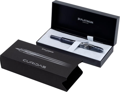 PLATINUM Fountain Pen, Curidus, Graphite Smoke, Fine Point, PKN-7000#7-2