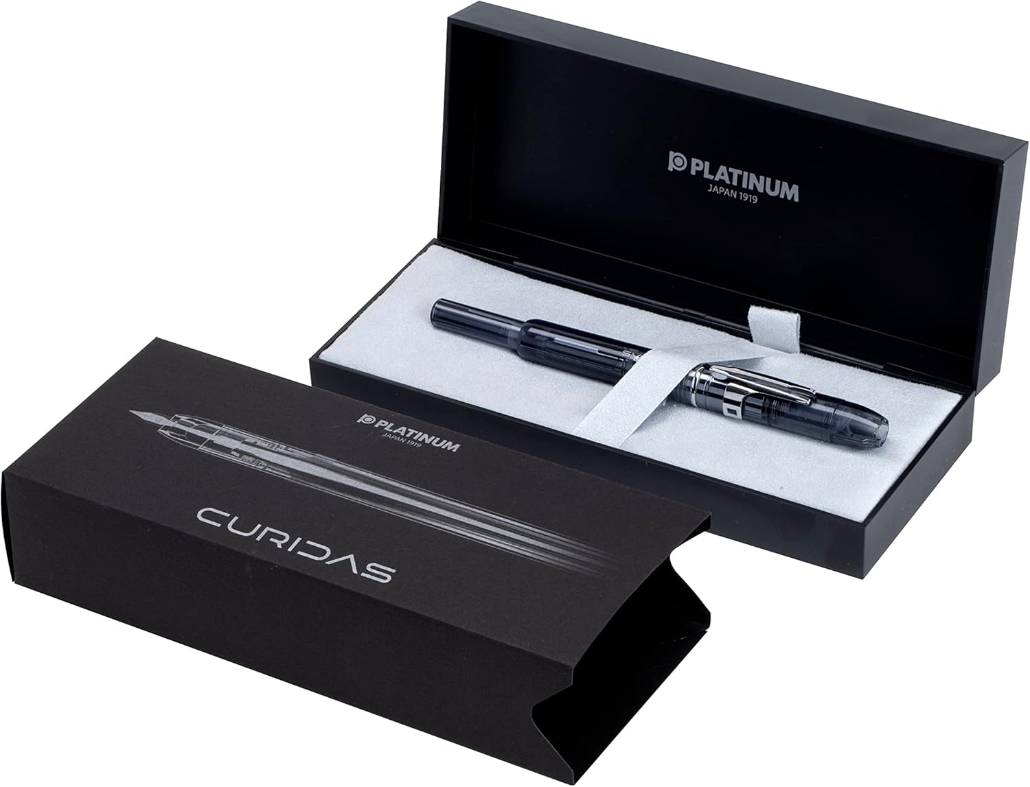PLATINUM Fountain Pen, Curidus, Urban Green, Medium Point, PKN-7000#43-3 front view