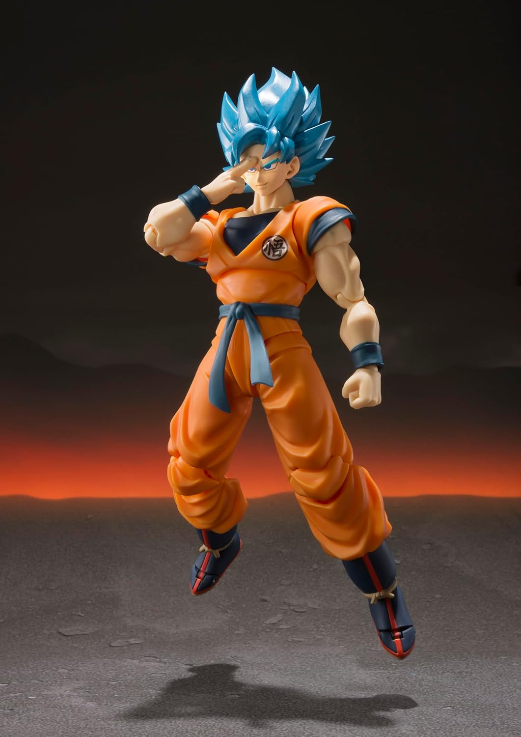 TAMASHII NATIONS - Dragon Ball Super: Broly - Super Saiyan God Super Saiyan Goku S.H.Figuarts Action Figure