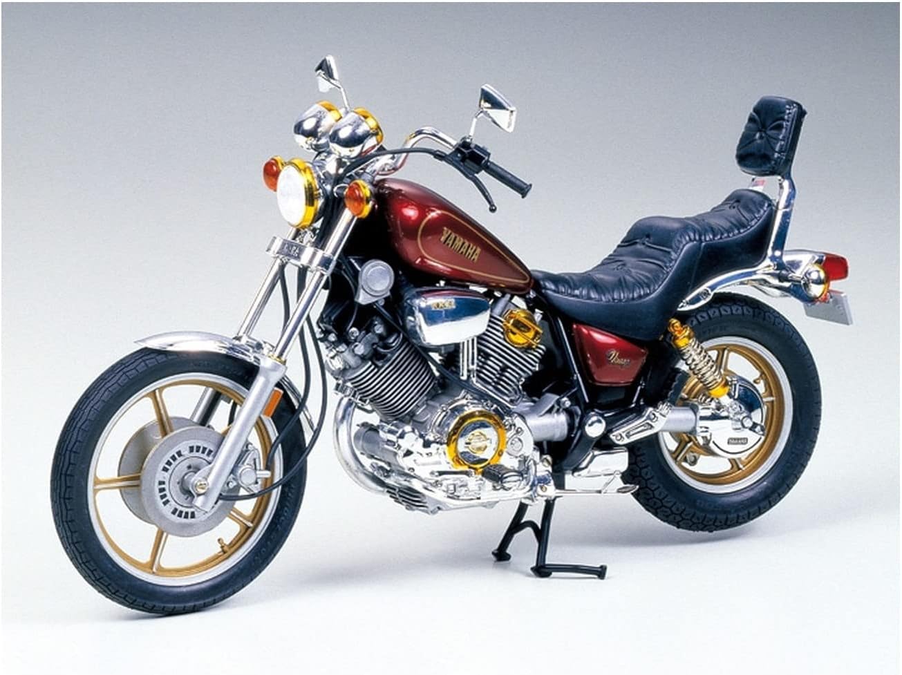 Tamiya 300014044 Yamaha Chopper Virago XV1000, Multicoloured, Mittel