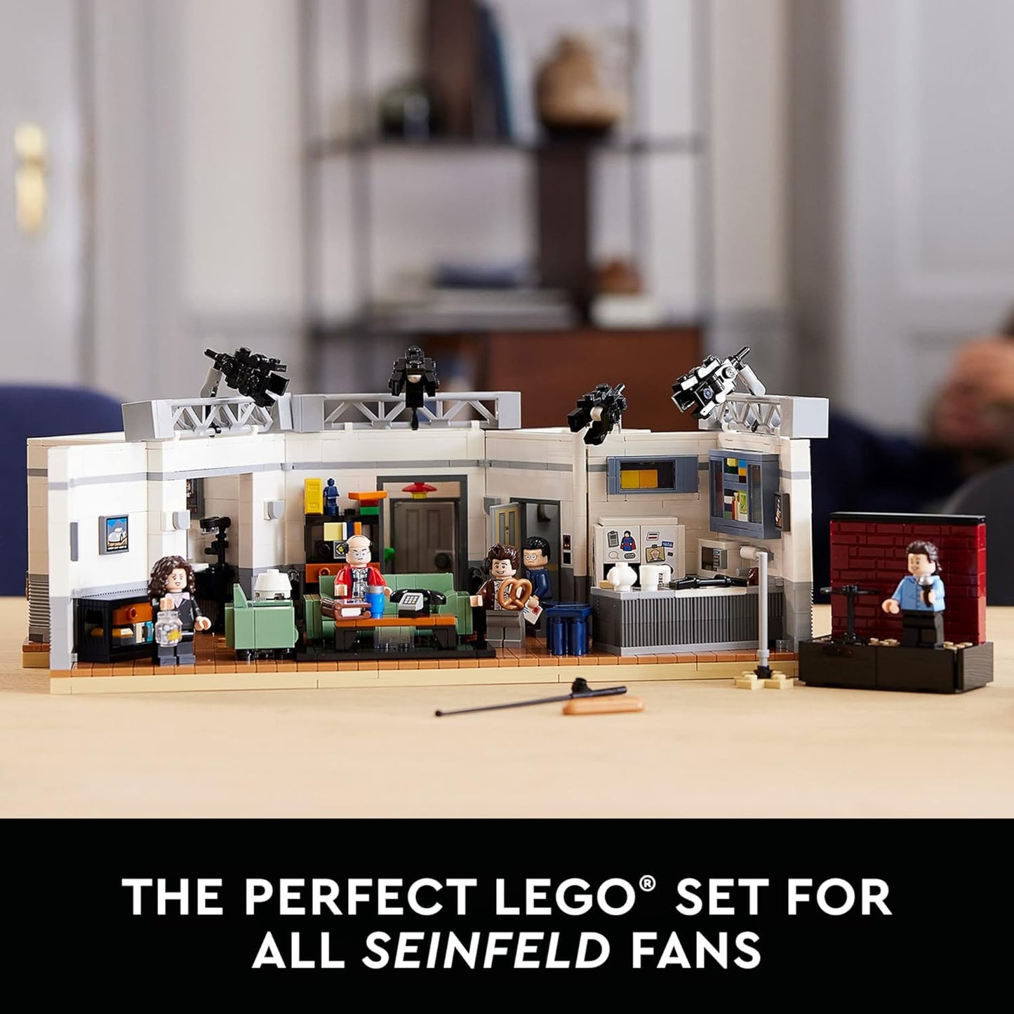 Lego Ideas Seinfeld 21328 Building Kit; Collectible Display Model; Delightful 1990s Nostalgia Gift for Adults (1,326 Pieces)