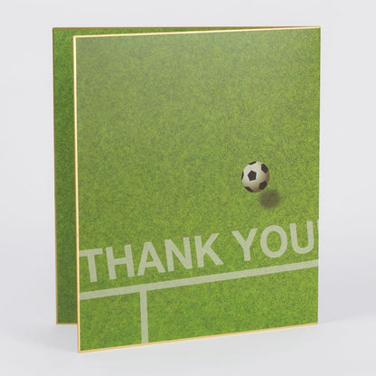 Midori 33167006 Colored Paper, Bi-Fold, Colored Paper, Soccer Field Pattern