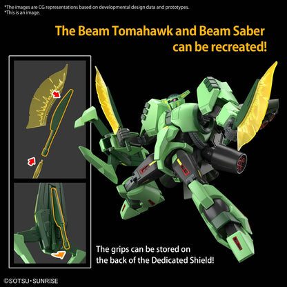 BANDAI Spirits HG Mobile Suit Z Gundam Bolinoke Summon, 1/144 Scale, Color Coded Plastic Model