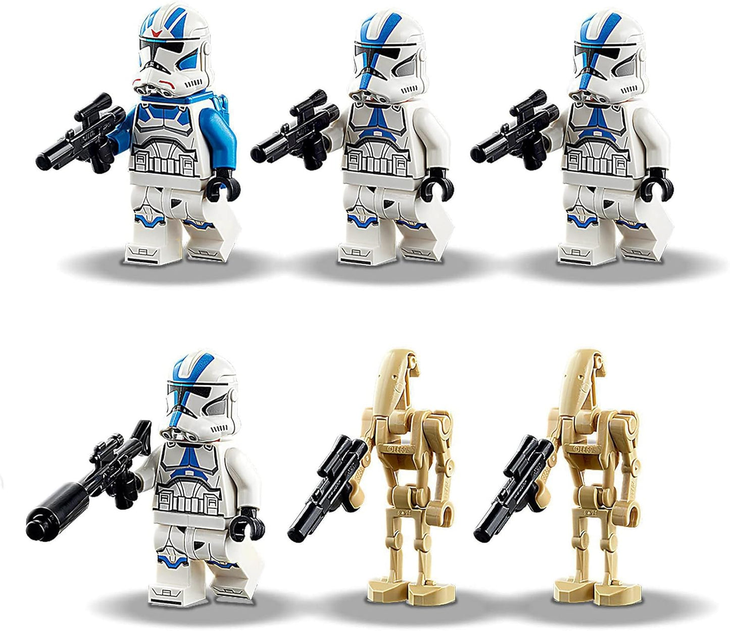 LEGO Star Wars 501st Legion Clone Troopers 75280 Building Kit, Cool Action Set for Creative Play and Awesome Building; Great Gift or Special Surprise for Kids (285 Pieces)