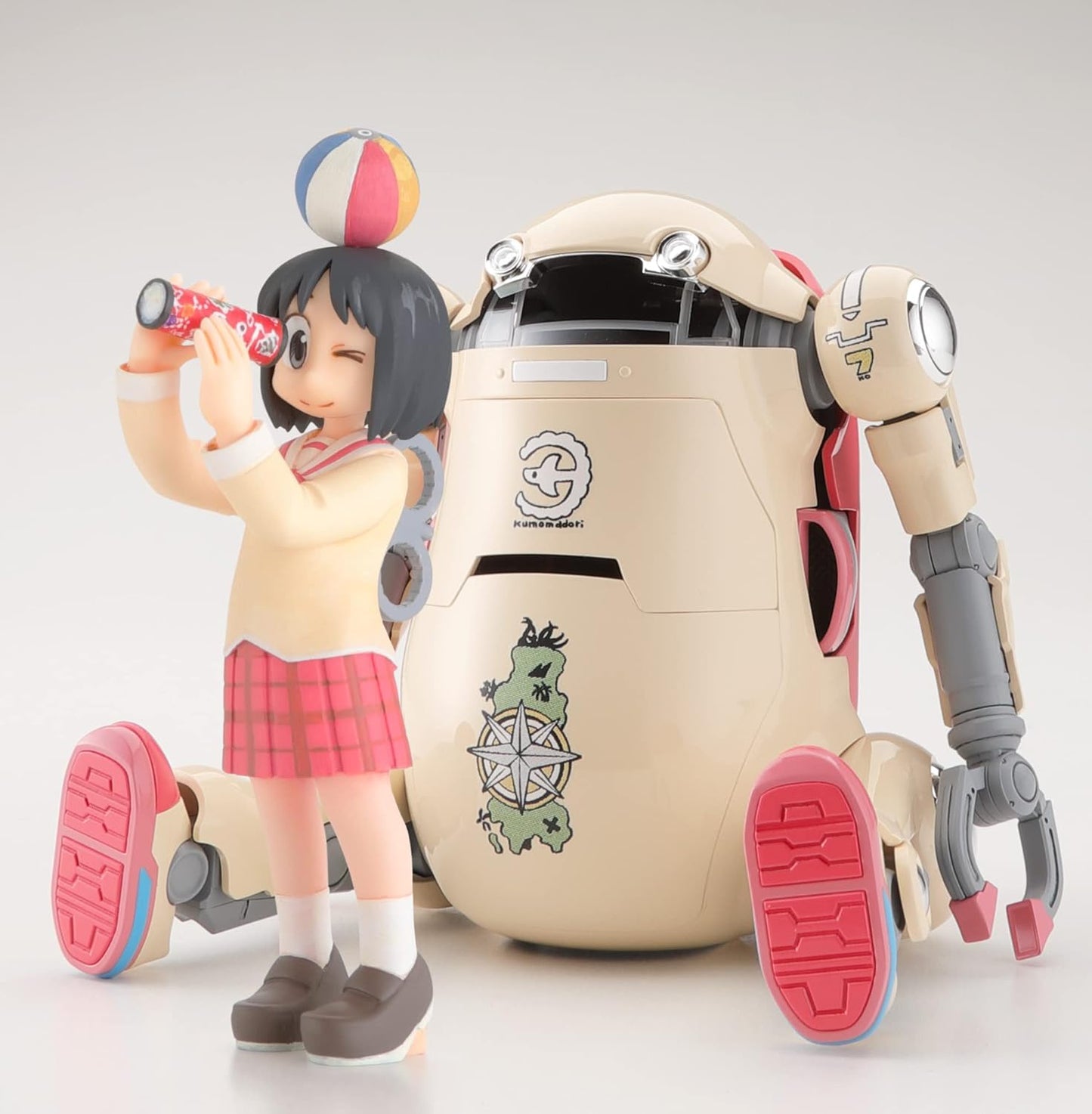 Hasegawa 64804 Creator Works Series Mechatro Wego No.06 Daily Collaboration Warm + Nano Shinonome 1/20 Scale Plastic Model