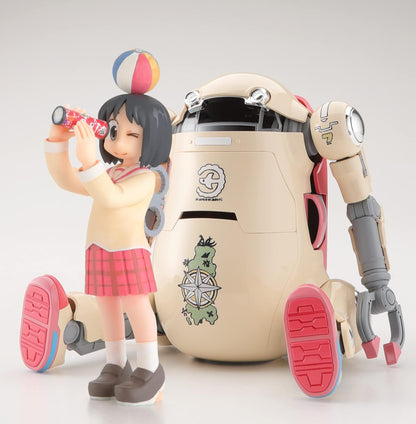 Hasegawa 64804 Creator Works Series Mechatro Wego No.06 Daily Collaboration Warm + Nano Shinonome 1/20 Scale Plastic Model