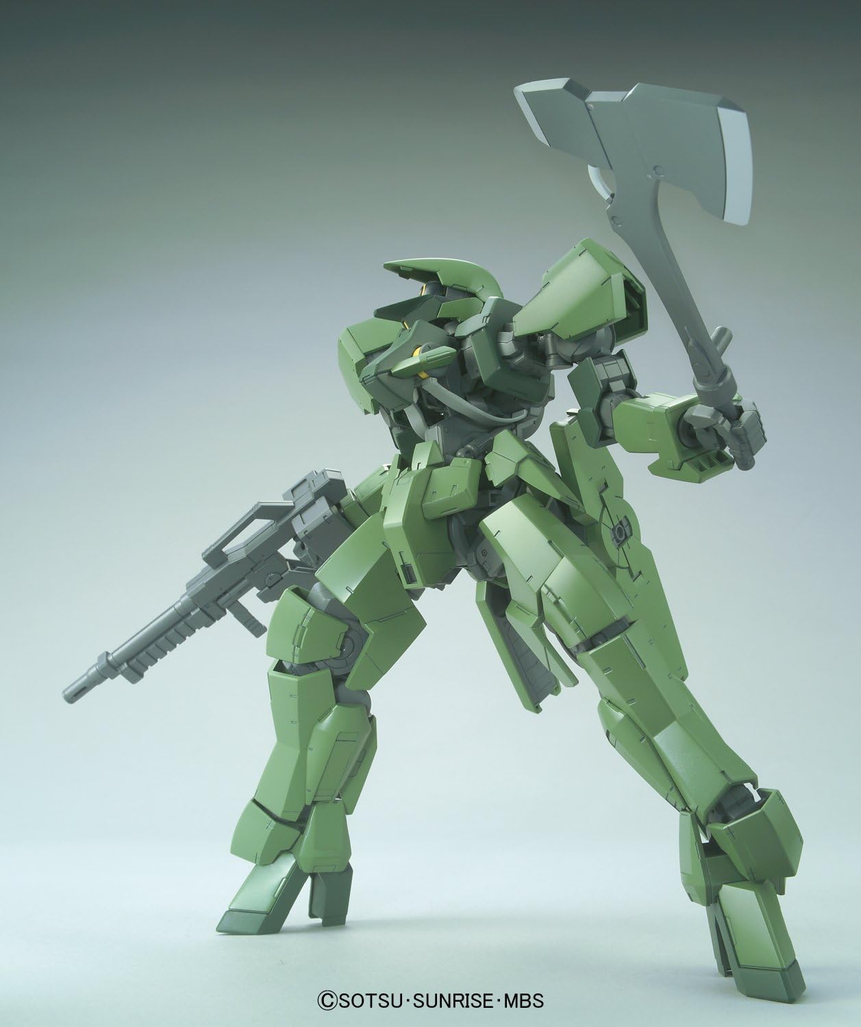 BANDAI Hobby Graze Standard/Commander Type Gundam Bo Building Kit (1/100 Scale)