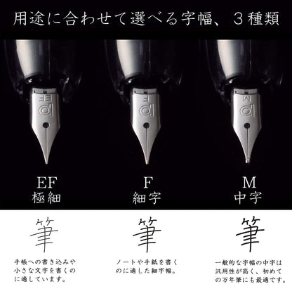 PLATINUM Fountain Pen, Curidus, Abyss Blue, Medium Point, PKN-7000#50-3