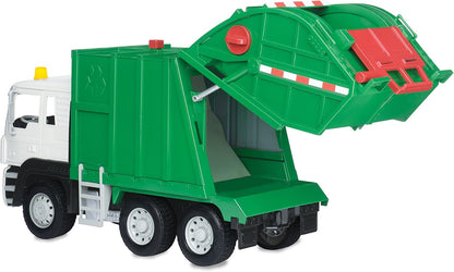 Driven by Battat ??? Large Toy Recycling Truck For Kids ??? Toy City Vehicle ??? Lights & Sounds Toy Truck ??? Movable Parts ??? 3 Years + ??? Standard Green Recycling Truck