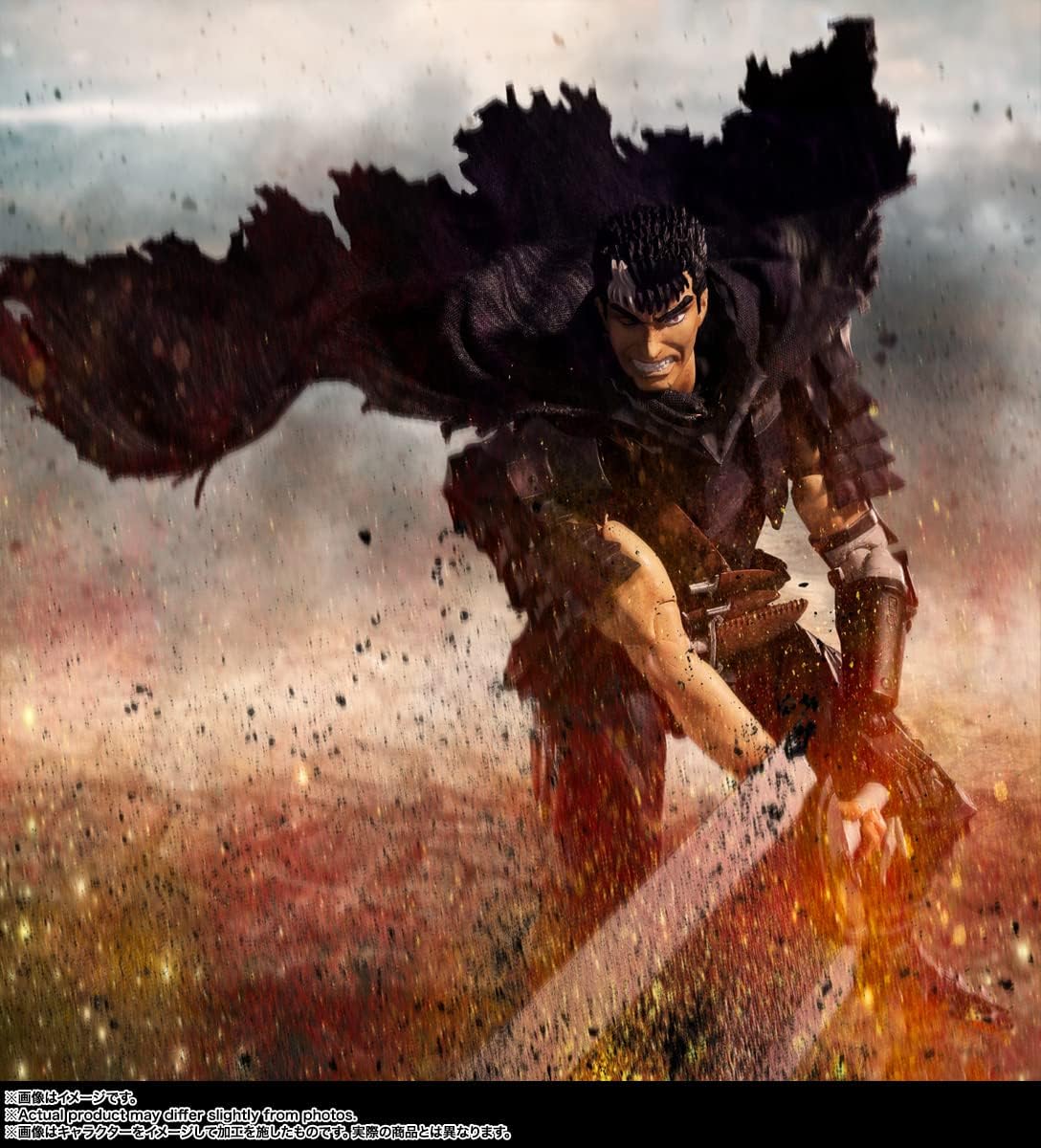 TAMASHII NATIONS - Berserk - Guts (Berserker Armor), Bandai Spirits S.H.Figuarts Action Figure