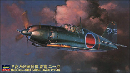 Hasegawa 1/48 Mitsubishi J2M3 Rgional Battle Plane Raiden (Jack) Type21 by