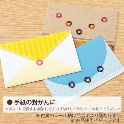 KOKUYO Donut Seal Stamp Flower Pattern Ta-DSM10-2