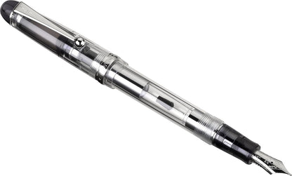 PILOT Custom 74 Fountain Pen, Clear Barrel, Medium Nib (60555), detail image