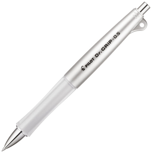 Pilot Mechanical Pencil Dr. Grip, 0.5mm, Metallic Silver (HDG-50R-MS5)