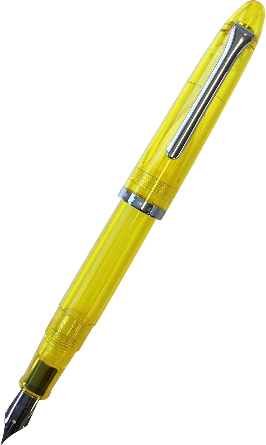 Sailor fountain pen profit junior s limited edition color transparent blue in fine print (MF)., alternate view