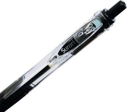 ZEBRA Surari Emulsion Ink Pen - 0.5 mm - Black Ink