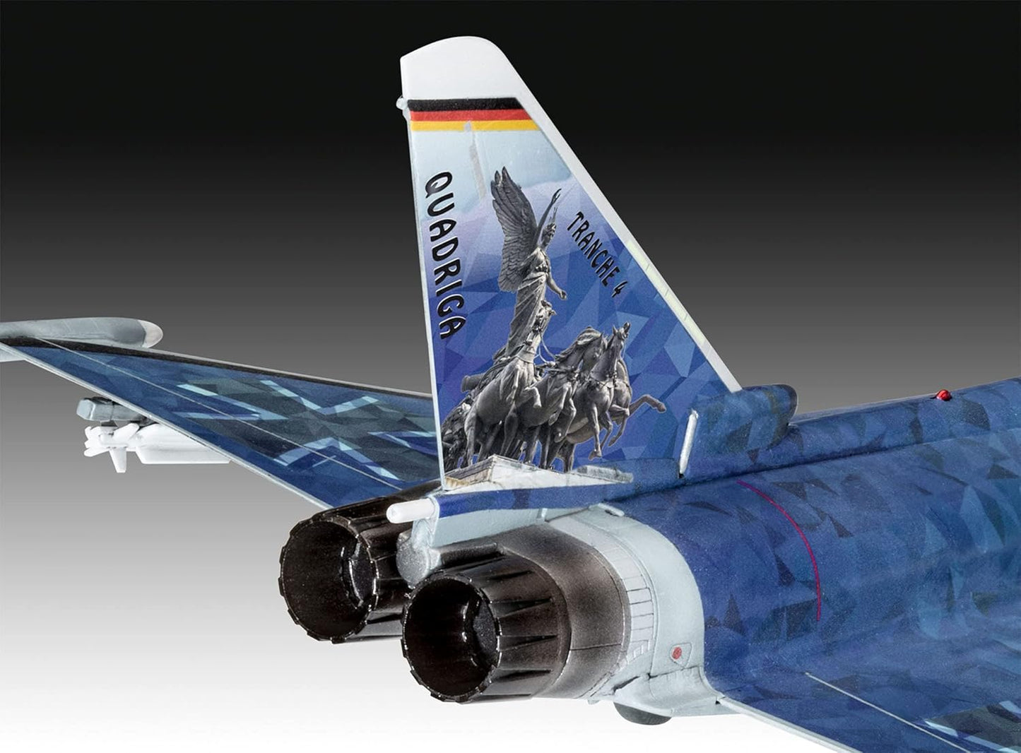 Revell 03843 Eurofighter Luftwaffe 2020 Quadriga 1:72 Scale Model Kit