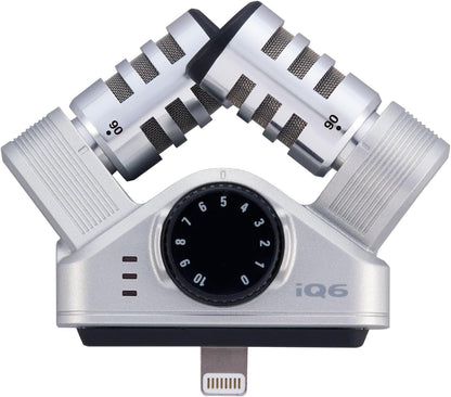 Zoom iQ6 iOS Lightning X/Y Microphone (Renewed)