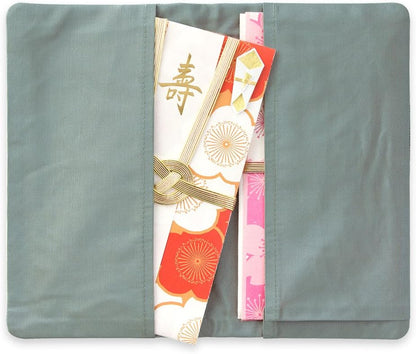 DESIGNPHIL Midori 53315006 Fukusa Gold Seal Fukusa Snow Camellia Pattern