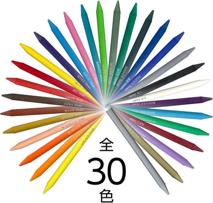 Pentel GC1-12D Crayon Pencils, Pastic, 12 Colors