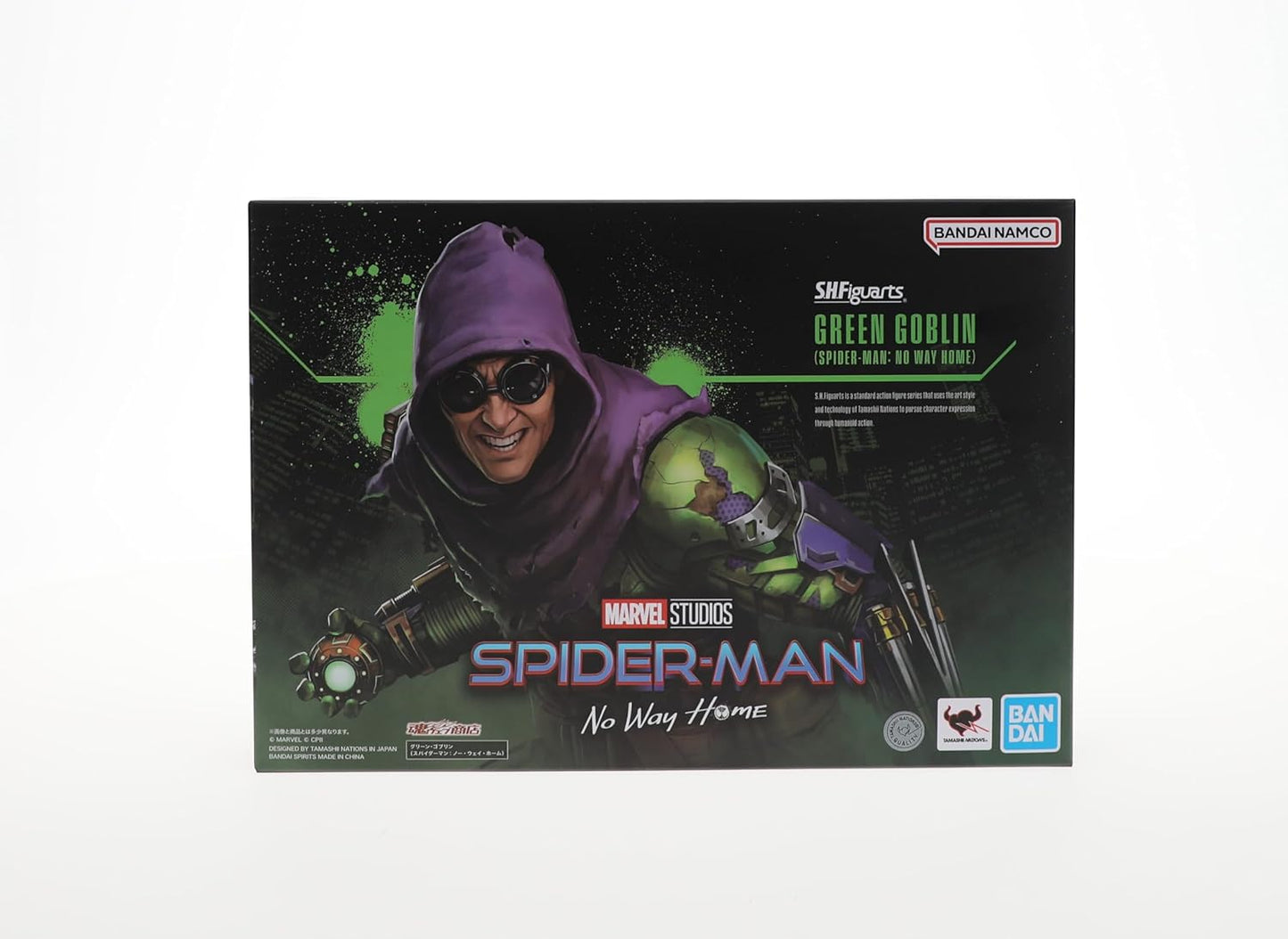 TAMASHII NATIONS - Spider-Man: No Way Home - Green Goblin (Spider-Man: No Way Home), Bandai Spirits S.H.Figuarts Action Figure