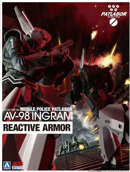 GOOD SMILE COMPANY Mobile Police Patlabor: AV-98 Ingram Reactive Armor 1:43 Scale Model Kit
