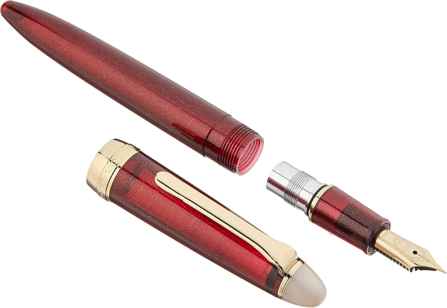 Sailor 11-0558-202 Fountain Pen, Four Seasons Weave, Moon and Night Water, Fine Point, alternate view