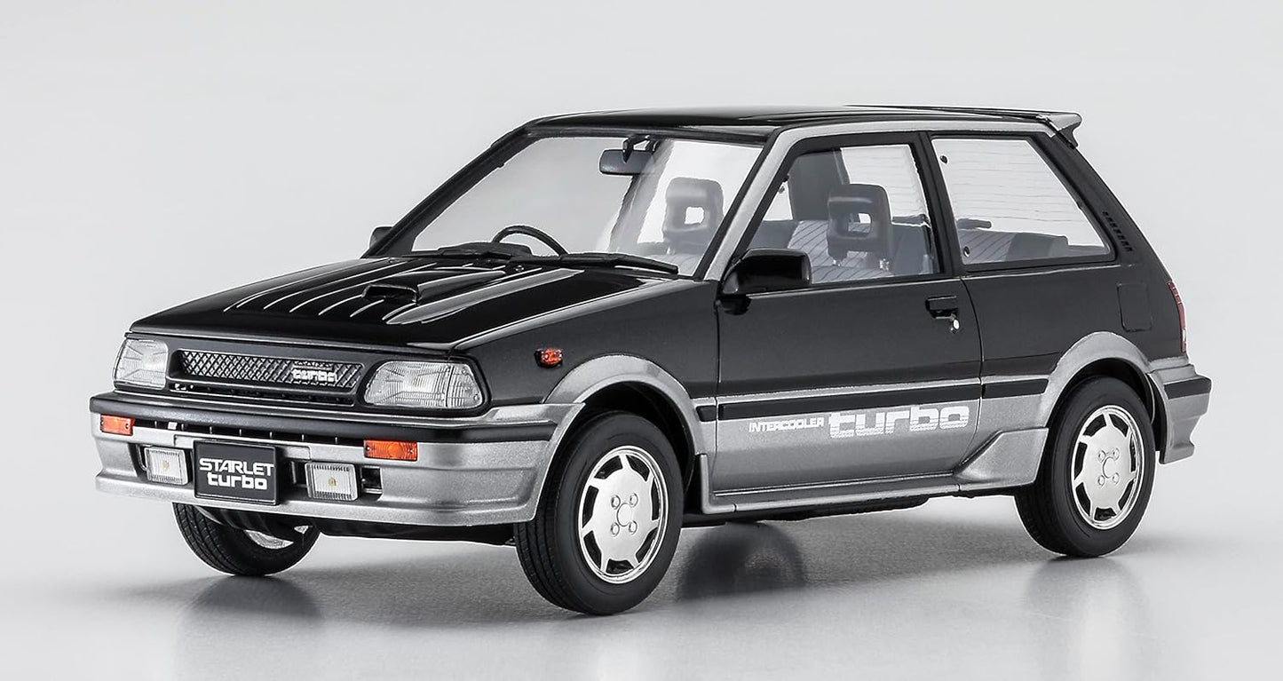 Hasegawa 20559 1/24 Toyota Starlet EP71 Turbo S (3-Door), Mid-Term Model, Plastic Model