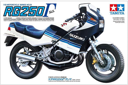 Tamiya 14024-000 300014024 Vehicle 14024 1:12 Suzuki RG250 R Gamma Faithful Replica, Model Building, Plastic Kit, Crafts, Hobby, Model Kit, Assembly, Unpainted