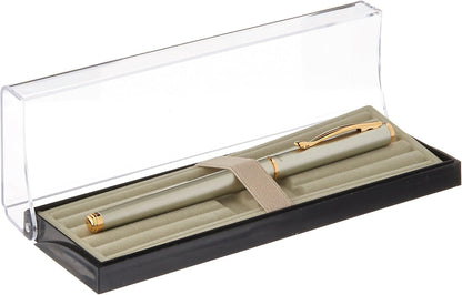 PILOT Cavalier Medium Nib Fountain Pen, Soft Blue Body (FCA-3SR-SL-M), detail image