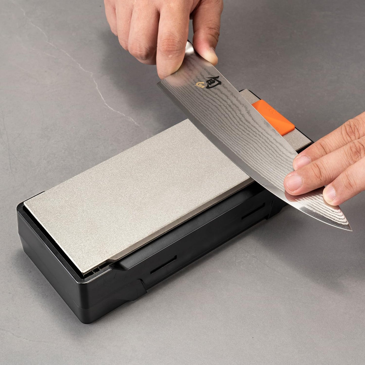 SHARPAL 196N ANGLE PYRAMID Whetstone Knife Blade Sharpener Sharpening Stone Angle Guide 2-Pack, 4 Universal Angles-14??, 17??, 20??, 25??