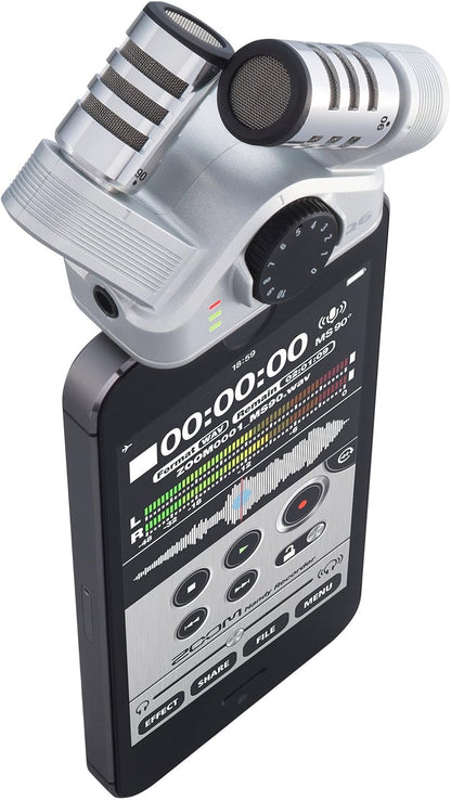 Zoom iQ6 iOS Lightning X/Y Microphone (Renewed)