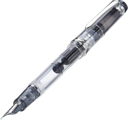 PILOT Fountain Pen Custom Heritage 92, Clear Body, M-Nib